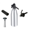 1 Litre QuickWhip Soda Siphon - SILVER