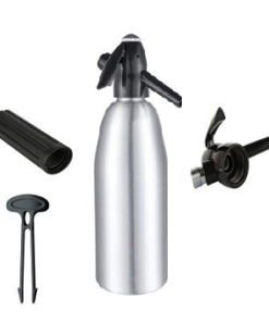 1 Litre QuickWhip Soda Siphon - SILVER