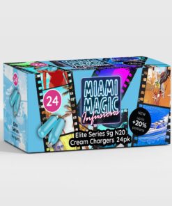 Miami Magic 9g 24 Packs N2O Cream Chargers