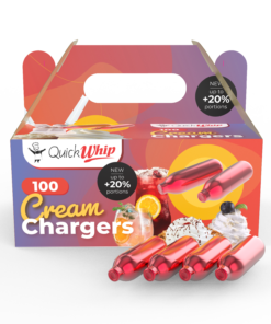 QuickWhip PRO 9g! Cream Chargers 100 Packs - WHOLESALE