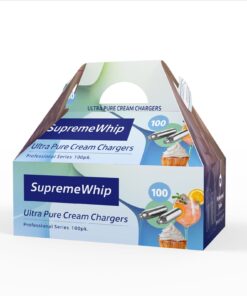 SupremeWhip 8.2g N2O Cream Chargers in 100 Packs - WHOLESALE