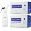 SupremeWhip Cream Chargers – 600 - (12 x 50 Packs) & 0.5L White Dispenser Starter Pack