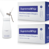 SupremeWhip Cream Chargers – 600 - (25 x 24 Packs) & 0.25L White Dispenser Starter Pack